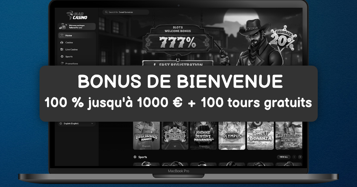 Mad Casino banner
